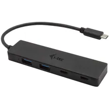 iTEC i-tec USB-C Metal HUB - 2x USB-C mit 19cm USB-C Kabel