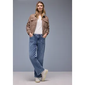 STREET ONE Wide Leg Jeans light Blue authentic, 29 - 29W / 30L