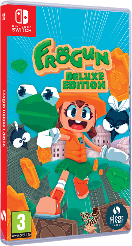 Frogun (Deluxe Edition) - Nintendo Switch - Platformer - PEGI 3