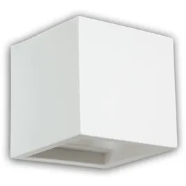 ISOLED Gips-Wandleuchte G9 ISO-112164 weiß