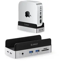 ORICO MiniDock 10Gbps Mac mini M4 Dock & Ständer mit 1TB Externe SSD