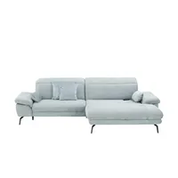 Sofa.de Ecksofa mit Funktion ¦ blau ¦ Maße (cm): B: 293 H: 101 T: 191