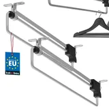 KOTARBAU® 2er Set Ausziehbare Kleiderstange für Garderobenschrank 300mm