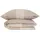 SCHIESSER Maribel Fischgrat Taupe 135 x 200 cm + 80 x 80 cm