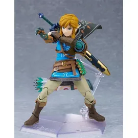 Good Smile Company The Legend of Zelda Tears of The Kingdom Figma Actionfigur Link Tears of the Kingdom Ver. DX Edition 15 cm
