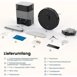 AIRROBO T20+ Saugroboter mit Wischfunktion