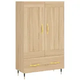 vidaXL Highboard Sonoma-Eiche 69,5x31x115 cm Holzwerkstoff