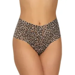 Hanky Panky Retro Thong Leopard Leopard Nylon One Size Damen