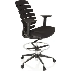 HJH Office Ergo Line II Work Stoff schwarz