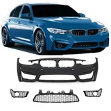FrontstoÃstange Stossstange im Sport-Design mit PDC-Bohrungen und SRA passend für BMW 3er BMW F30 LCI, 05/2015-2018
