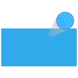 vidaXL Rechteckige Pool-Abdeckung PE Blau 549 x 274 cm