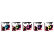 Emtec Vinyl Look - 10 x CD-R 700MB 10Stück(e) CD-Rohling CD-Rohlinge (CD-R, 700 MB, 80 min, 52x