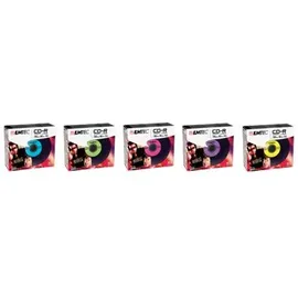 Emtec Vinyl Look - 10 x CD-R 700MB 10Stück(e) CD-Rohling CD-Rohlinge (CD-R, 700 MB, 80 min, 52x