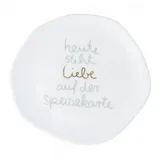 räder Kleiner Teller Heute steht Liebe auf