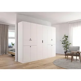 Rauch Drehtürenschrank Ticao 271 x 210 x 54 cm Weiß