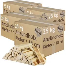 FLAMEUP Anmachholz Kiefer 100 kg