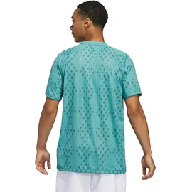 adidas Club Climacool Graphic Kurzarm-t-shirt - Powtea / Preloved Teal - XL