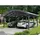 SKANHOLZ Doppelcarport Franken 6,35 x 5,41 m schiefergrau inkl. Pfostenanker