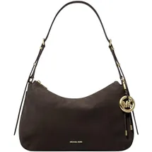 Michael Kors Nolita Medium Schultertasche Nubukleder Brown