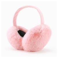 jalleria Ohrenwärmer Winter Outdoor Earmuffs, Foldable, Washable, Warm Cold Protection rosa