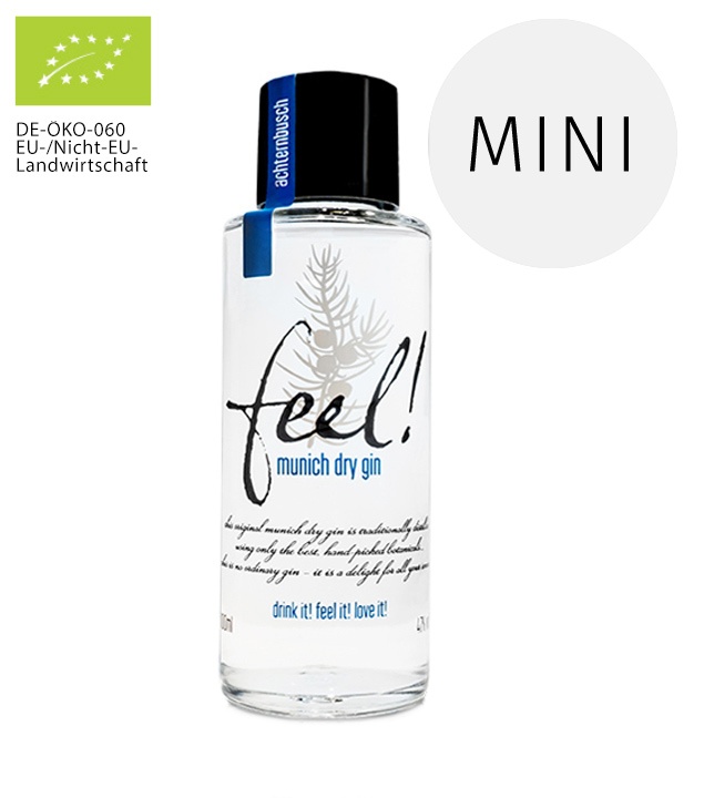 Feel! Munich Dry Gin Bio Mini 0,1l