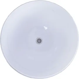 Mendler HWC-M34 1-flg. Ø 40 cm Kunststoff weiß