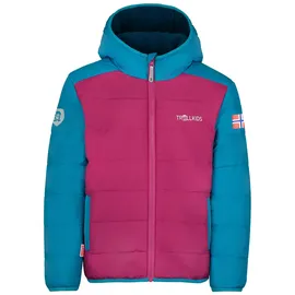 TROLLKIDS Sandvika Turnover Jacke Bright Berry/Dark Turquoise 140