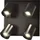 Fabas Luce Modo 4-flg. GU10 schwarz