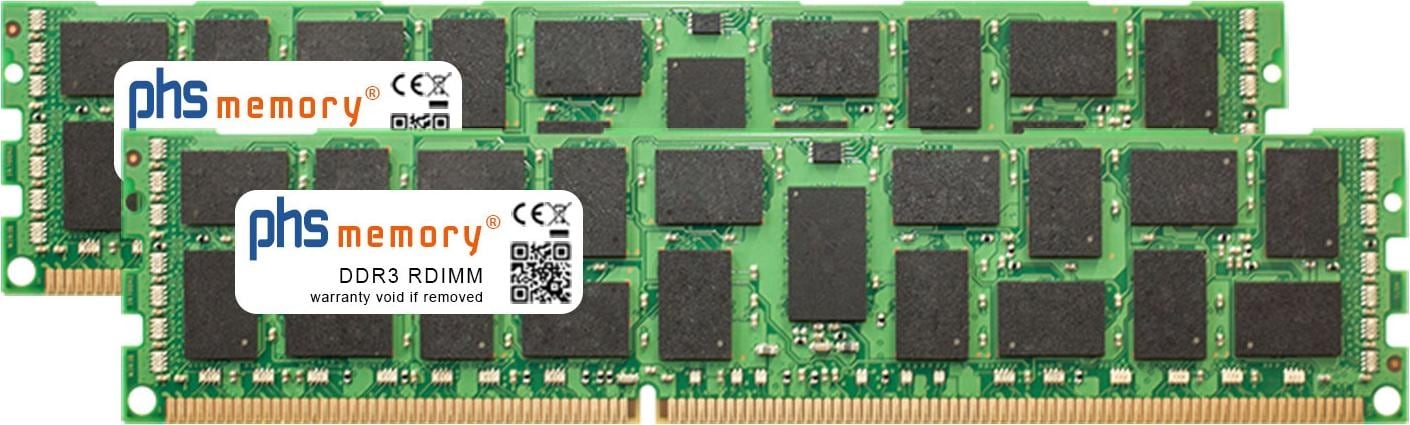 PHS-memory 16GB (2x8GB) Kit RAM Speicher für Cisco UCS B440 M2 DDR3 RDIMM 1333MHz PC3L-10600R (Cisco UCS B440 M2, 2 x 8GB), RAM Modellspezifisch
