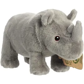 Aurora Plüsch Aurora Eco Nation Nashorn 24 cm Grau