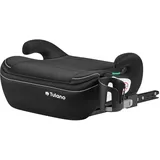 Tulano Cabby 30 Kindersitz 125–150 cm | i‐Size ECE R129/03 | 15–36 kg | Kindersitz Auto Kinder mit ISOFIX | Ultra Soft Ergonomisch | Getränkehalter | Waschbar | Für 6–12 Jahre | Schwarz