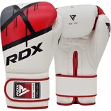RDX Sports RDX F7 Ego Boxhandschuhe, Rot, 8 oz