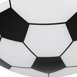 GLOBO Kinder Decken Lampe DIMMBAR Fußball Glas Leuchte FERNBEDIENUNG im Set inkl. RGB LED Leuchtmittel