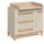 VitaliSpa Wickelkommode Malia, Cashmere/Artisan, 98 x 98 cm mit Schubladen,
