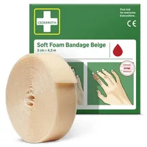 CEDERROTH Soft Foam Bandage 4,5 m x 3 cm 1 St.
