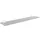 Brillantbad WHITE Glasablage Messing Weiß 600x55x130 mm für Bad & Küche >> zum Bohren