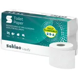Satino Toilettenpapier Liquify 061600 2-lagig 250 Blatt weiß 8 Stück