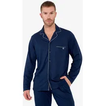 HOM Pyjama Rafael Blau XL