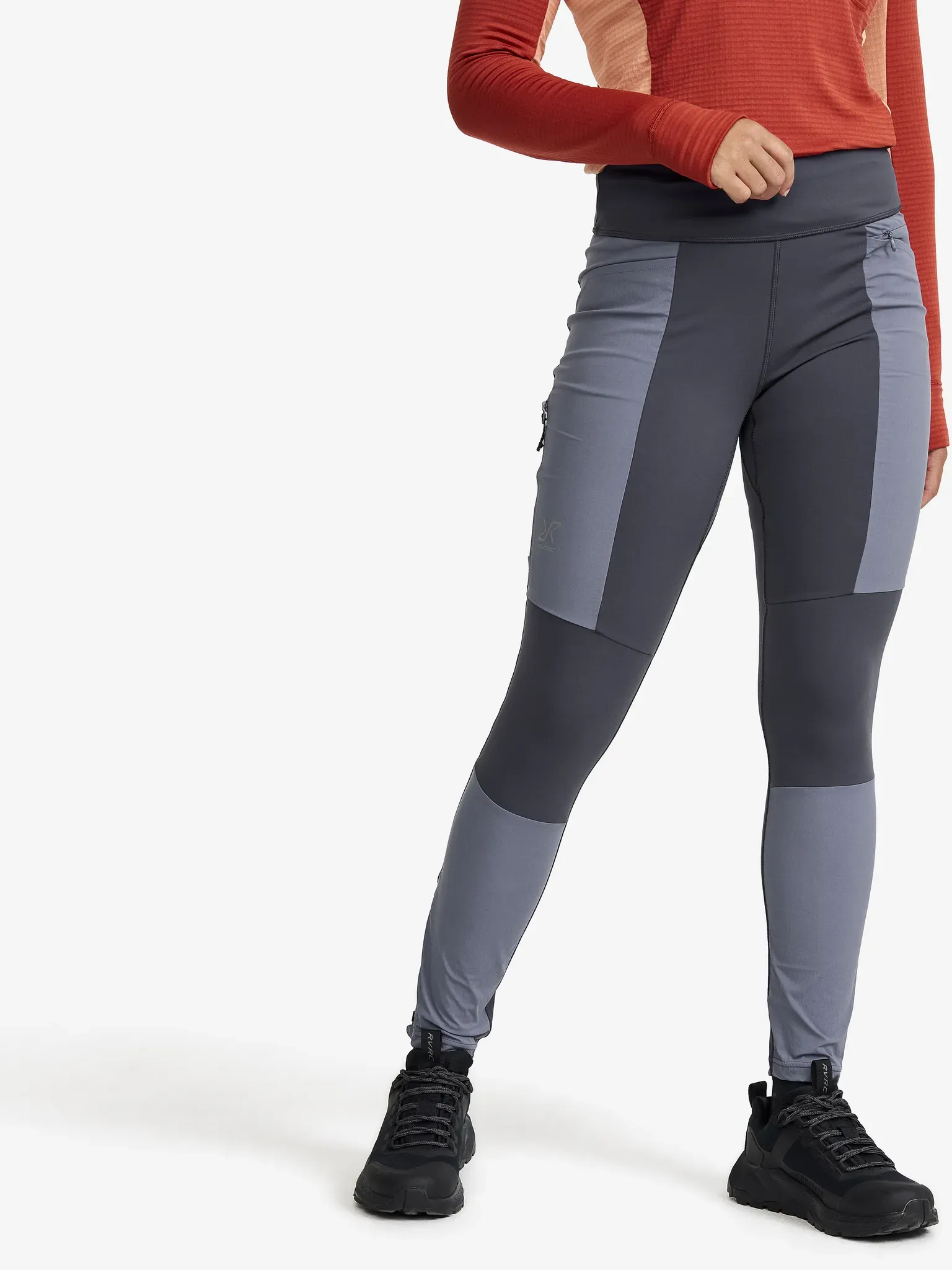 Cliff Pocket Wind Leggings Damen India Ink, Größe:XS - Outdoor Tights - Blau
