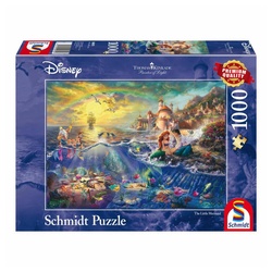 Schmidt Spiele Puzzle Disney Kleine Meerjungfrau, Arielle, 1000 Puzzleteile bunt