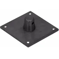 Alutruss DECOLOCK DBPS Bodenplatte für DQ1 sw, Montage Lichttechnik,