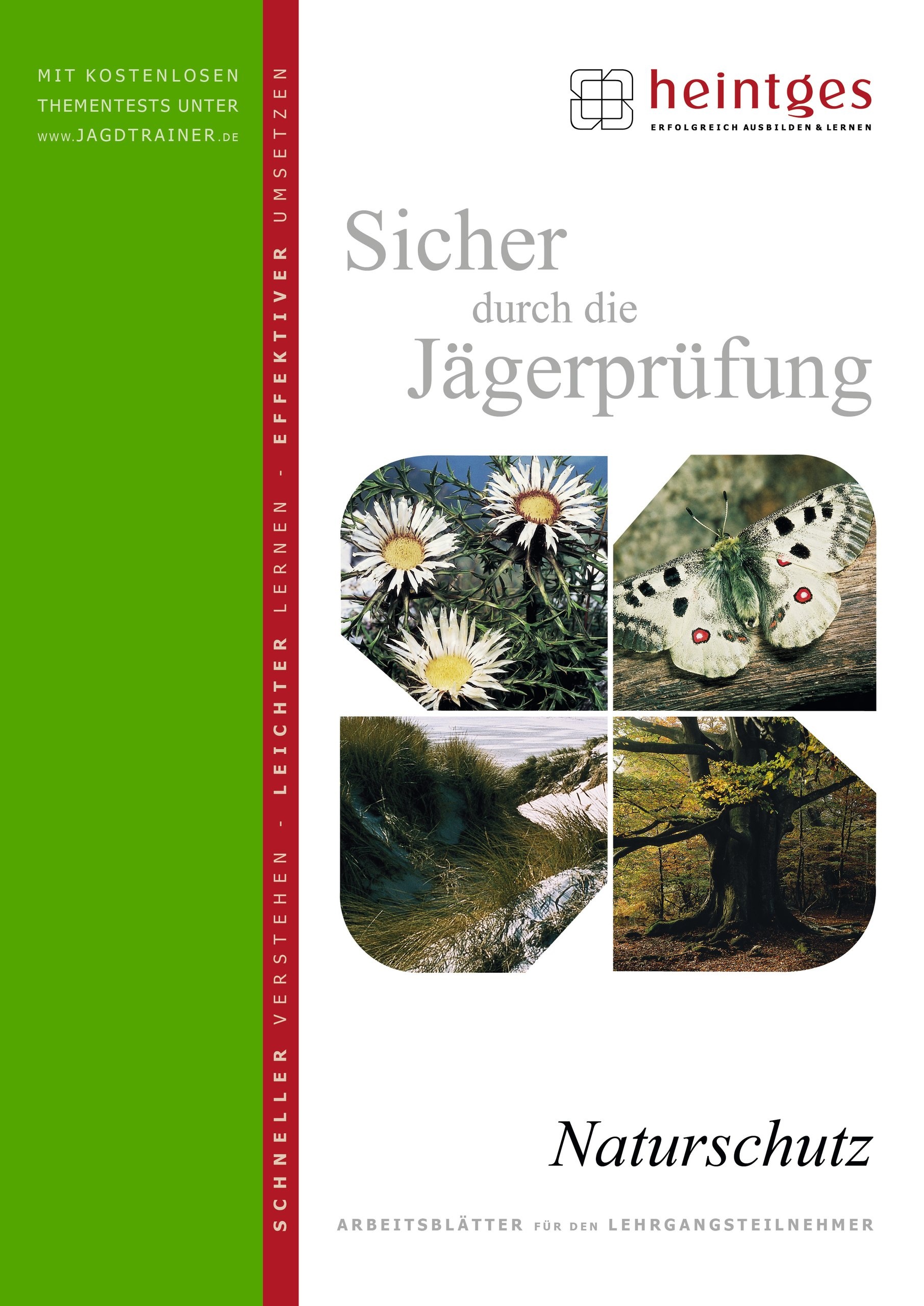 Sicher durch die Jägerprüfung - Arbeitsblätter Naturschutz