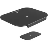 Maclean Brackets Maclean MC-929 Tischplattenverstärkung für Monitor Tischhalterung Montageset Anti-Rutsch-Pad 11mm Lochdurchmesser 190x153,5x15mm