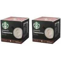 Nescafé Dolce Gusto Starbucks Cappuccino 2er Kaffeegetränk Kaffee 2x12 Kapseln