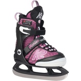 K2 Mädchen Marlee Beam Schlittschuhe, Black-Purple, M (EU: 32-37 / UK: 13-4 / cm: 19.5-23