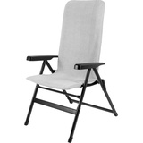 Brunner Freshback, Stuhlbezug Kollektion Rebel/Aravel, weicher Stuhlbezug aus Mikrofaser, Farbe Grau, Größe M