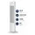 Opviq Kumtel Standventilator 74,5 cm Standventilator Weiß