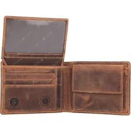 GREENBURRY Vintage Geldbörse Herren braun