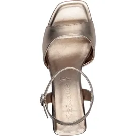 TAMARIS Sandalette Damen, Stilettoabsatz metallic,EU 39