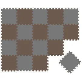 LittleTom - 18 Teile Baby Kinder Puzzlematte ab Null 30x30 Puzzle Spielmatte Krabbelmatte
